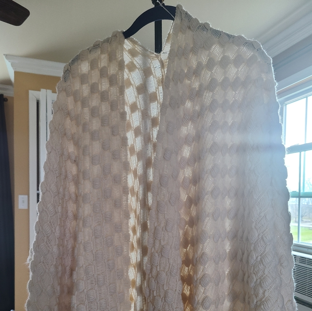 Tan shawl
